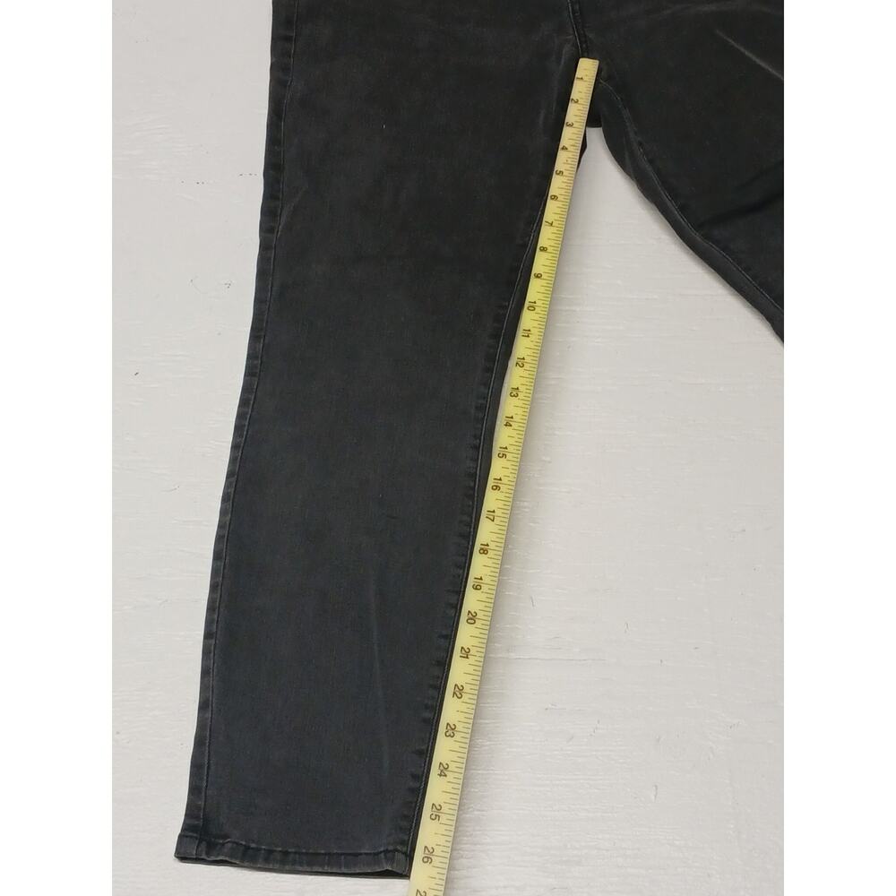 Buffalo David Bitton Mollie High Rise Stretch Skinny 12/32 Black Comfort Pants - Picture 4 of 14